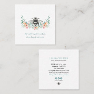 Honey Beauty Products Square Business Card