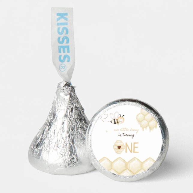 Honey Bee 1st Birthday  Hershey®'s Kisses® (Front)