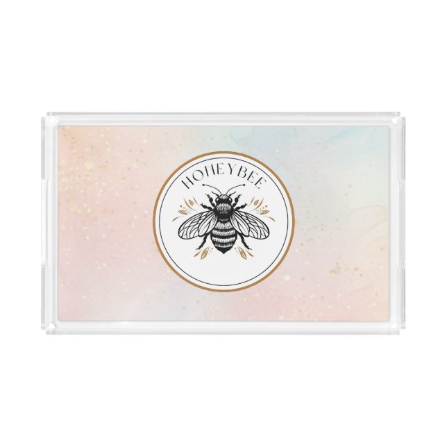 Honey Bee Acrylic Tray (Front)