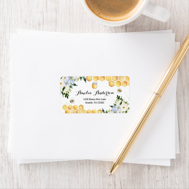 Honey Bee Address Labels (Insitu)