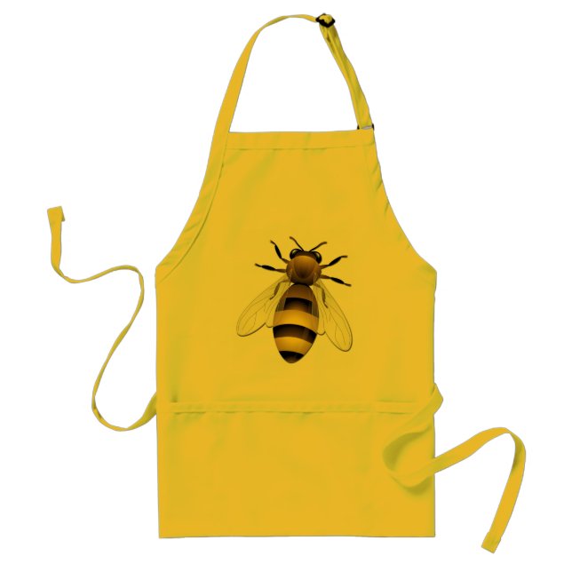 Honey Bee Adult Apron (Front)