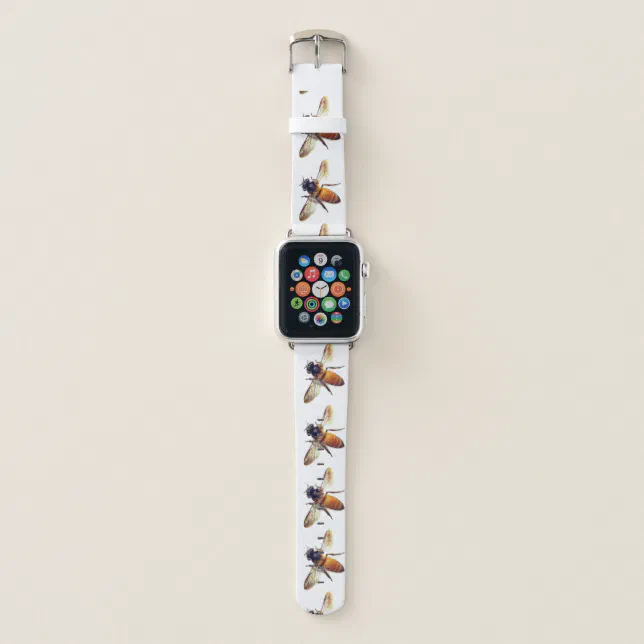 Honey Bee Apple Watch Band | Zazzle