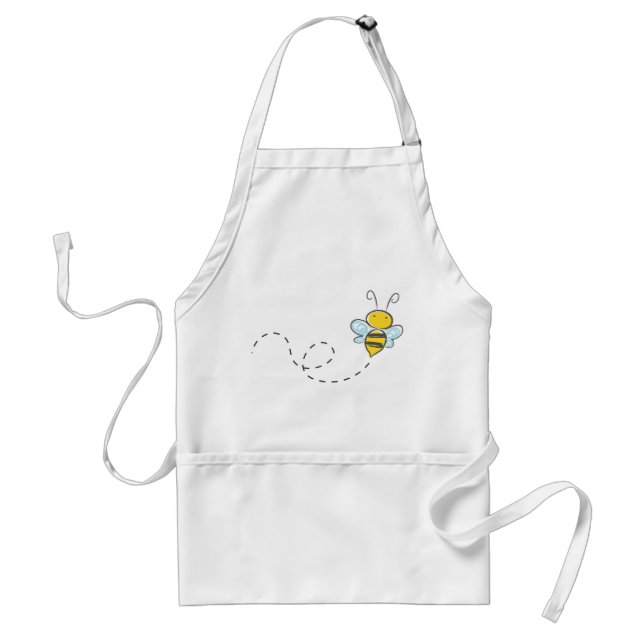 Honey Bee Apron. Adult Apron (Front)
