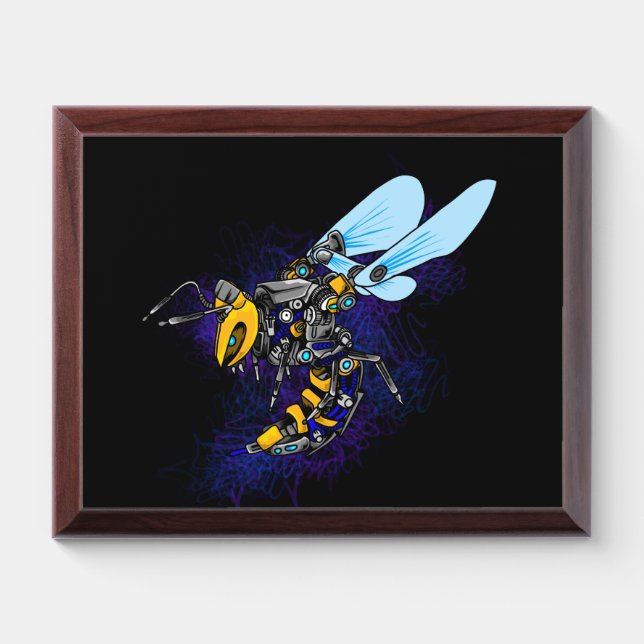 honey bee award plaque (Horizontal)