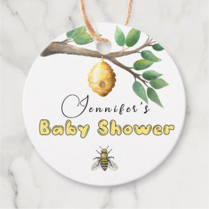Honey Bee Baby Shower Favor Tags