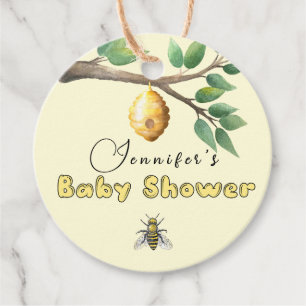Honey Bee  Baby Shower  Favor Tags