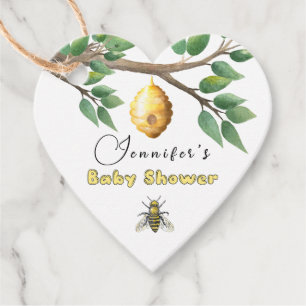 Honey Bee Baby Shower Favor Tags