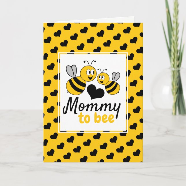 Honey Bee, Baby Shower Invitation (Front)