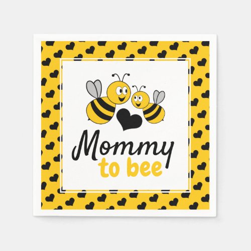 Honey Bee Baby Shower Napkins