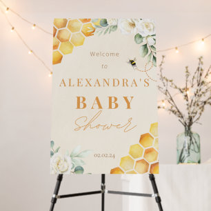 Honey Bee Baby Shower Welcome Sign