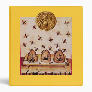 HONEY BEE ,BEEKEEPER APIARIST 3 RING BINDER