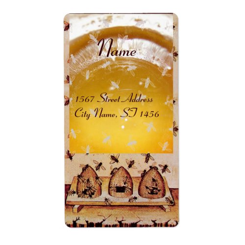 HONEY BEE BEEKEEPER apiarybeekeeping supplies Label