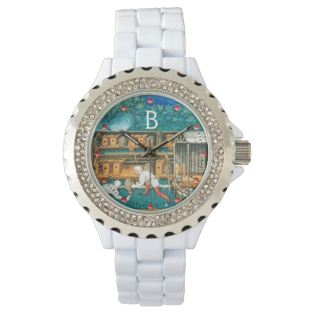 HONEY BEE / BEEKEEPER BEEKEEPING MONOGRAM WATCH (Front)