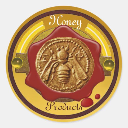 HONEY BEE  BEEKEEPER BEEKEEPING RED WAX SEAL