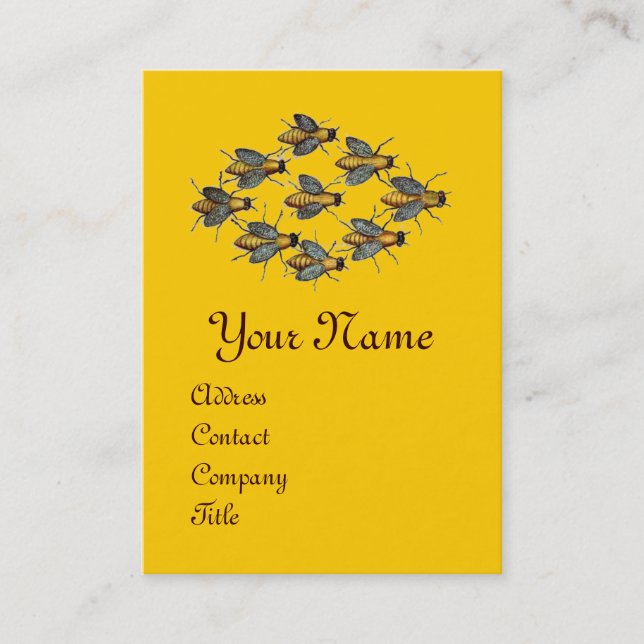 HONEY BEE ,BEEKEEPER /beekeeping supplies Business Card (Front)