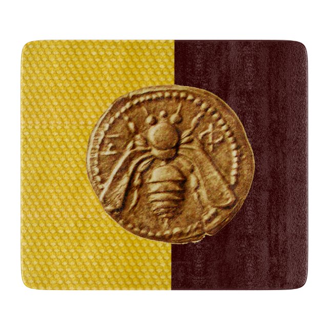 HONEY BEE Beekeeper Cutting Board (Front)