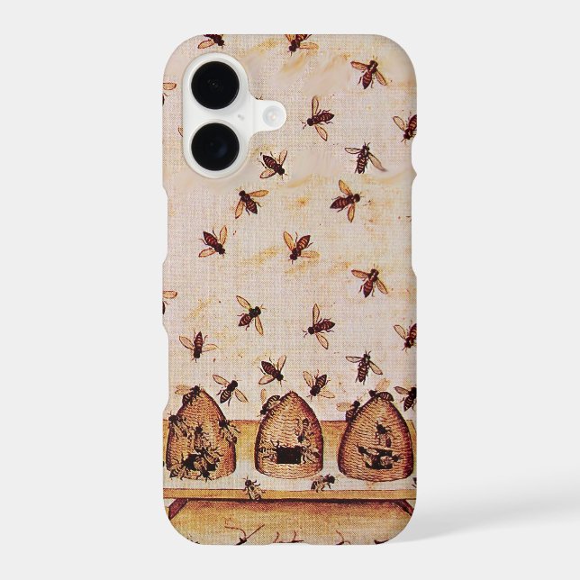 HONEY BEE , BEEKEEPER IPHONE CASE (Back)