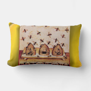 HONEY BEE ,BEEKEEPER LUMBAR PILLOW