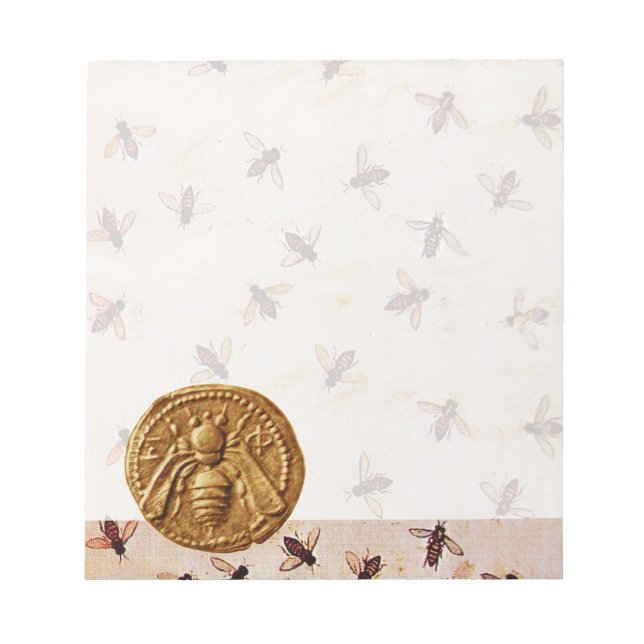 HONEY BEE ,BEEKEEPER NOTEPAD (Front)