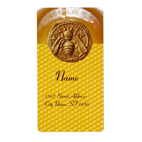 HONEY BEE BEEKEEPING BEEKEEPER APIARIST LABEL