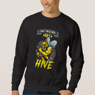 Honey Bee Beekeeping Beekeeper Honeybee Apiary Api Sweatshirt