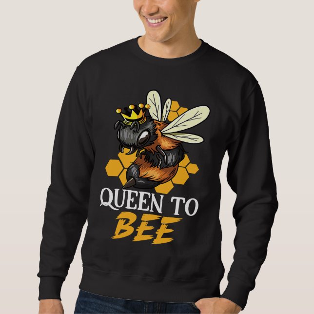 Honey Bee Beekeeping Beekeeper Honeybee Apiary Api Sweatshirt (Front)