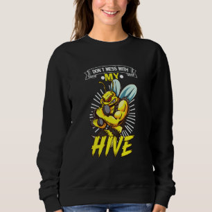 Honey Bee Beekeeping Beekeeper Honeybee Apiary Api Sweatshirt