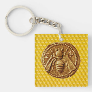 HONEY BEE ,BEEKEEPING,BEEKEEPER KEYCHAIN