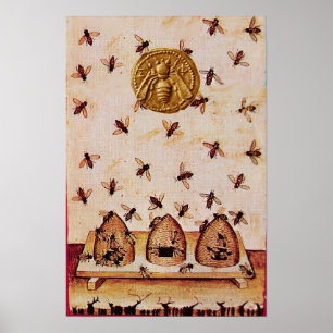 HONEY BEE ,BEEKEEPING,BEEKEEPER POSTER