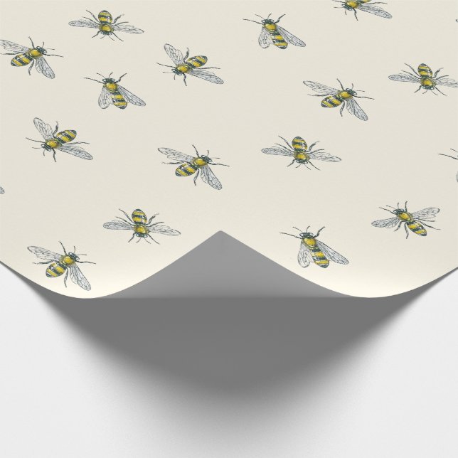 Honey Bee Beekeeping Giftwrap Wrapping Paper