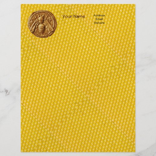 HONEY BEE BEEKEEPING LETTERHEAD