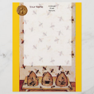 HONEY BEE ,BEEKEEPING LETTERHEAD