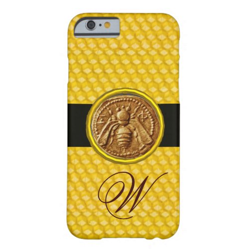 HONEY BEE BEEKEPER MONOGRAM BARELY THERE iPhone 6 CASE