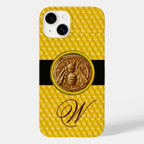 HONEY BEE BEEKEPER MONOGRAM Case_Mate iPhone 14 CASE