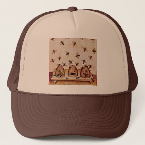 HONEY BEE BEEKEPER TRUCKER HAT