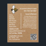 Honey Bee - Beeyard, Honey Farm Advertising Flyer<br><div class="desc">Honey Bee - Beeyard,  Honey Farm Advertising Flyers By The Business Card Store.</div>