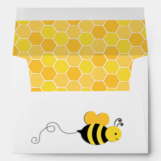 Honey Bee Birthday Bee-Day Envelope | Zazzle