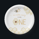 Honey Bee Birthday Paper Plates<br><div class="desc">Make your little one's "Bee-day" extra special with these adorable Honey Bee Birthday Paper Plates! Perfect for a bumblebee-themed celebration, these plates feature a sweet design that will delight your guests. Whether it's a first birthday or a "Sweet to Bee One" party, these plates are the perfect addition to your...</div>