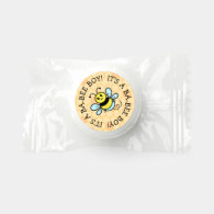 Honey bee Boy's Baby Shower Favors