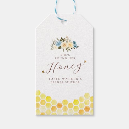 Honey Bee Bridal Shower Gift Tags