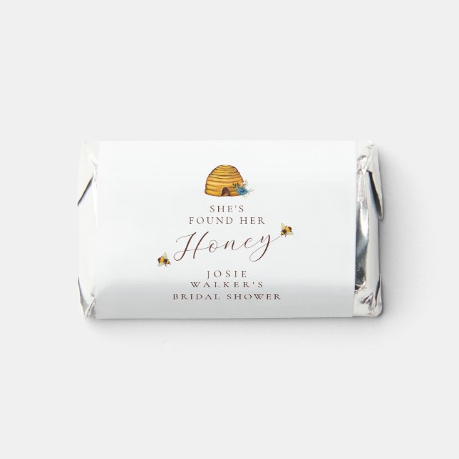 Honey Bee Bridal Shower  Hershey's Miniatures (Front)