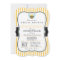 Honey Bee Bridal Shower Invite; Yellow Stripes