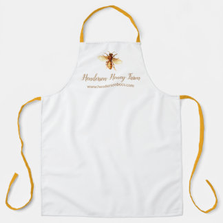 Honey Bee Business Branding Apron