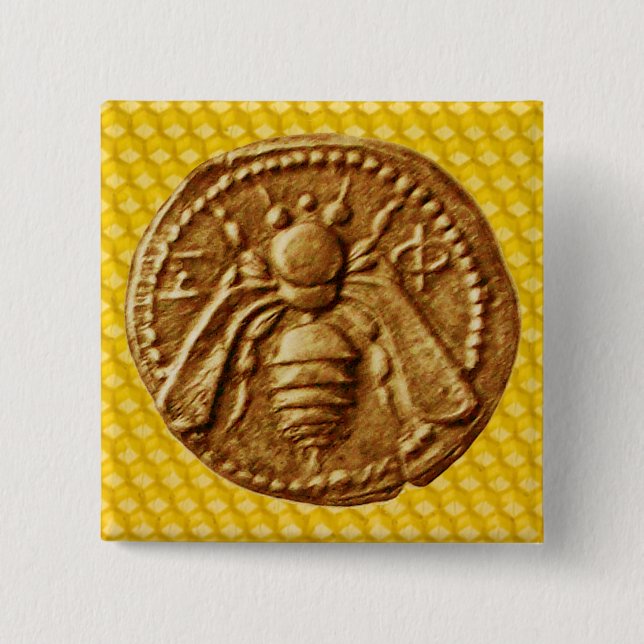 HONEY BEE BUTTON (Front)