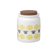 Honey Bee Candy Jar