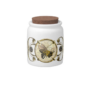 Honey Bee Candy Jar