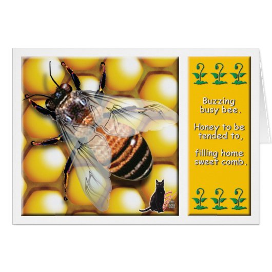 Honey Bee Cards (Front Horizontal)