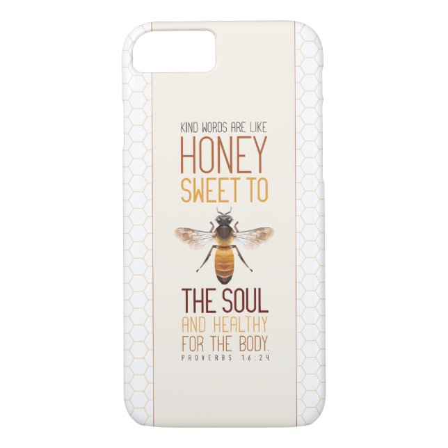 Honey Bee Case-Mate iPhone Case (Back)