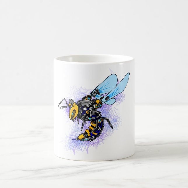 honey bee coffee mug (Center)