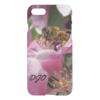 Honey Bee Crabapple blossom Close Up iPhone SE/8/7 Case